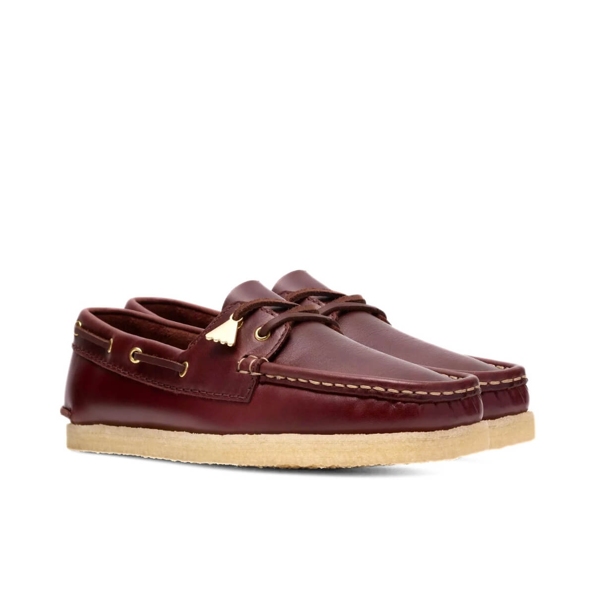 CLARKS BARCA GODNEY BOAT 18568 BORDEAUX