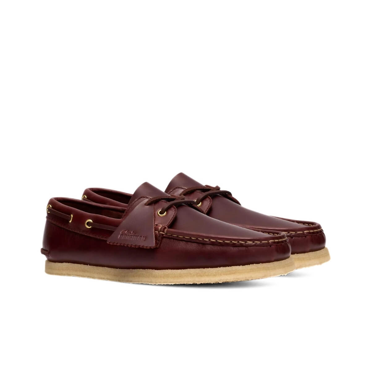 CLARKS BARCA GODNEY BOAT 18650 BORDEAUX