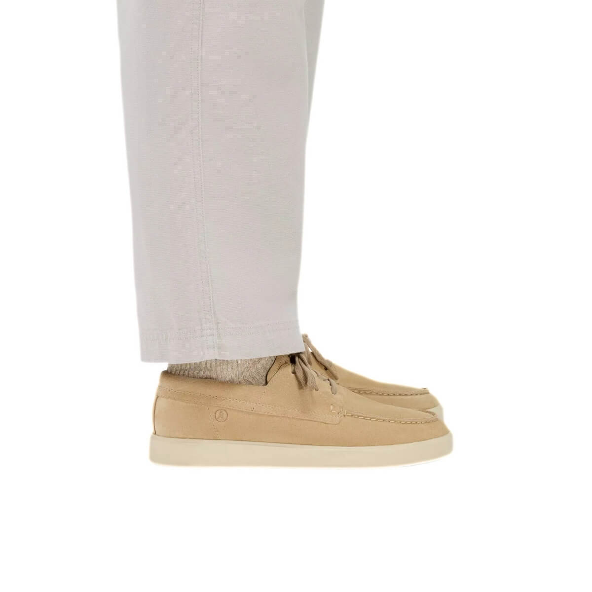 CLARKS BARCA LOCKFORD BOAT 18618 BEIGE