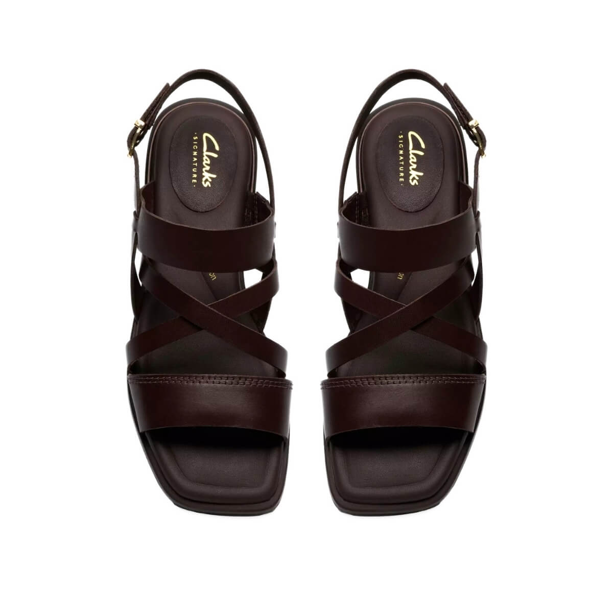 CLARKS SANDALO ARIANY STRAPS 18580 MARRONE