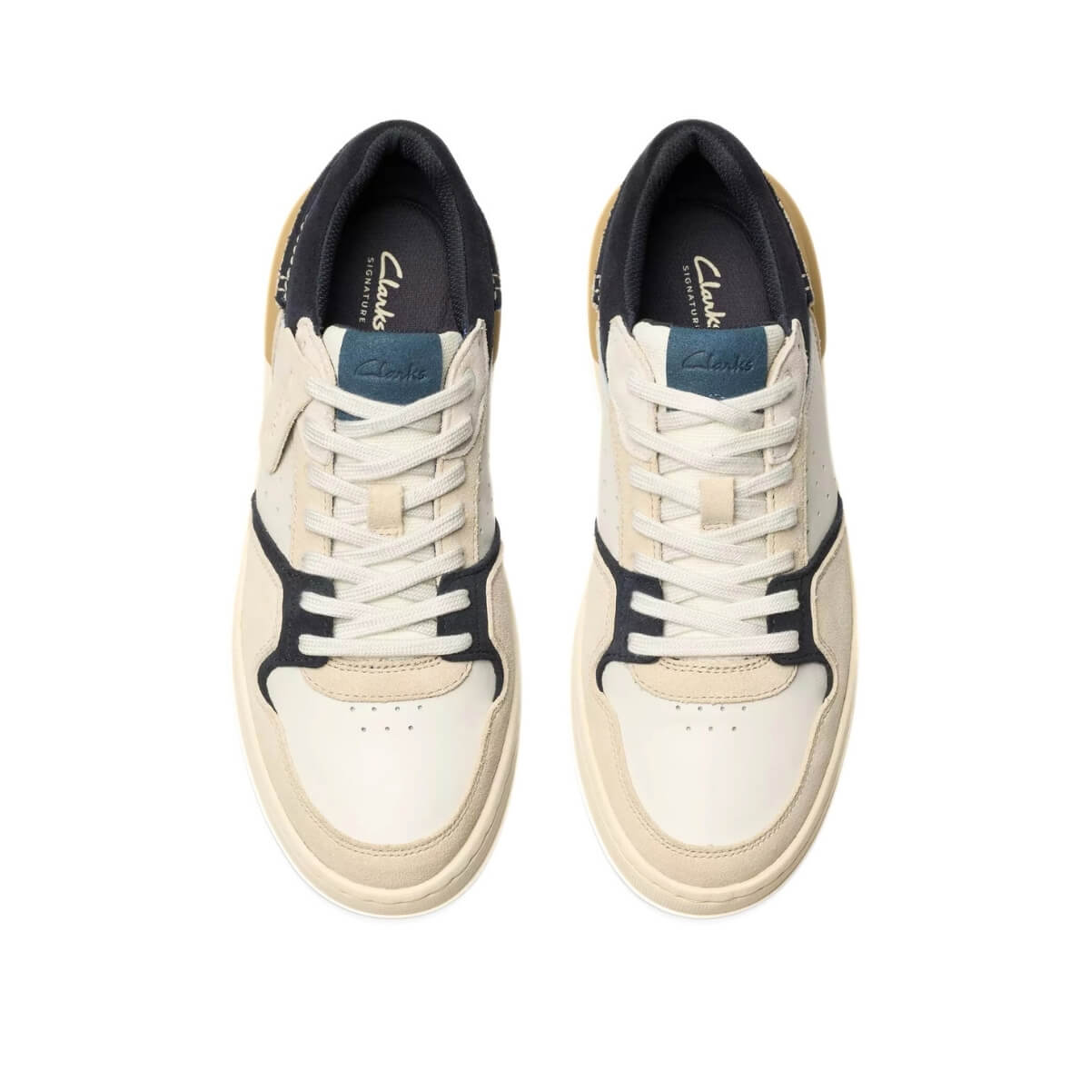 CLARKS SNEAKERS COURTLITE 2 LO 18128 BIANCO