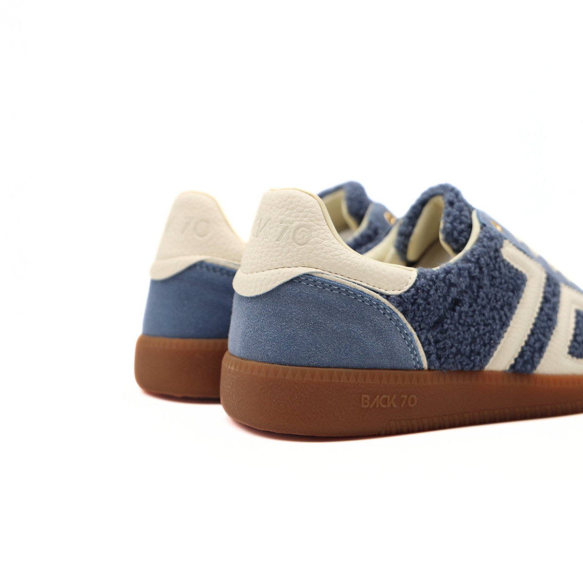 BACK70 SNEAKERS TEDDY CLOUD FU19 AZZURRO