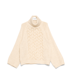 CROCHÈ MAGLIONE CR09348 BIANCO