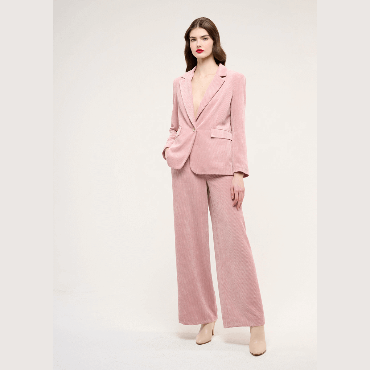 CROCHÈ GIACCA CR09479 ROSA