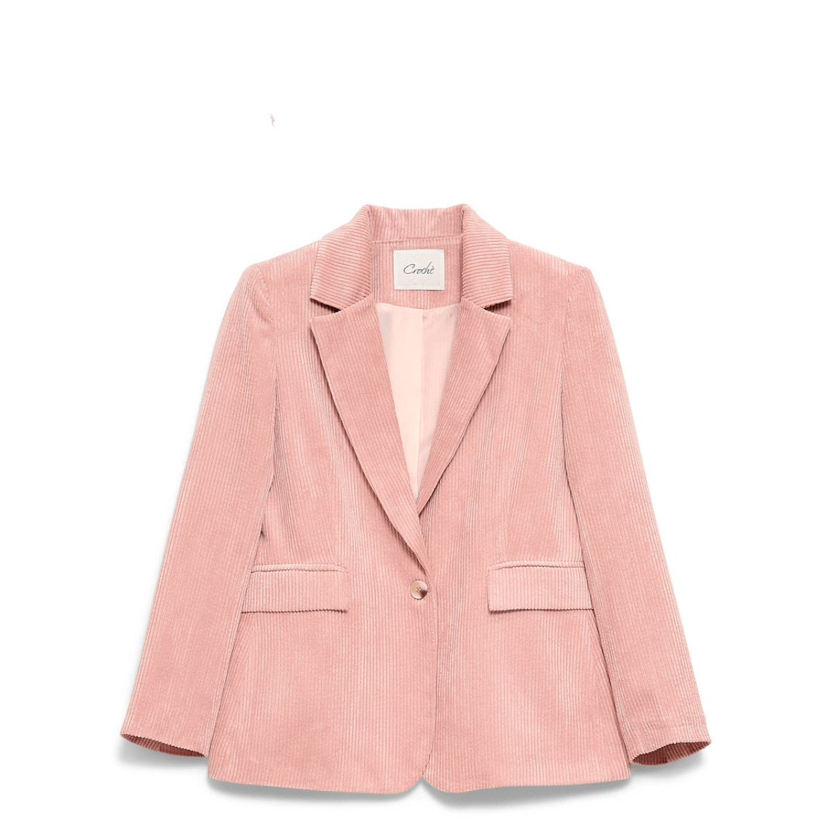 CROCHÈ GIACCA CR09479 ROSA