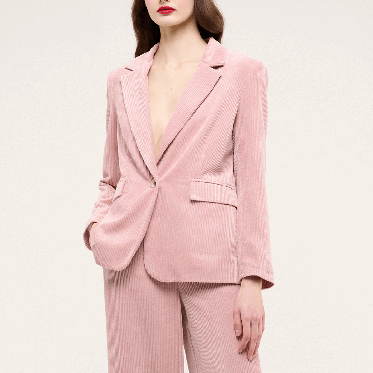 CROCHÈ GIACCA CR09479 ROSA