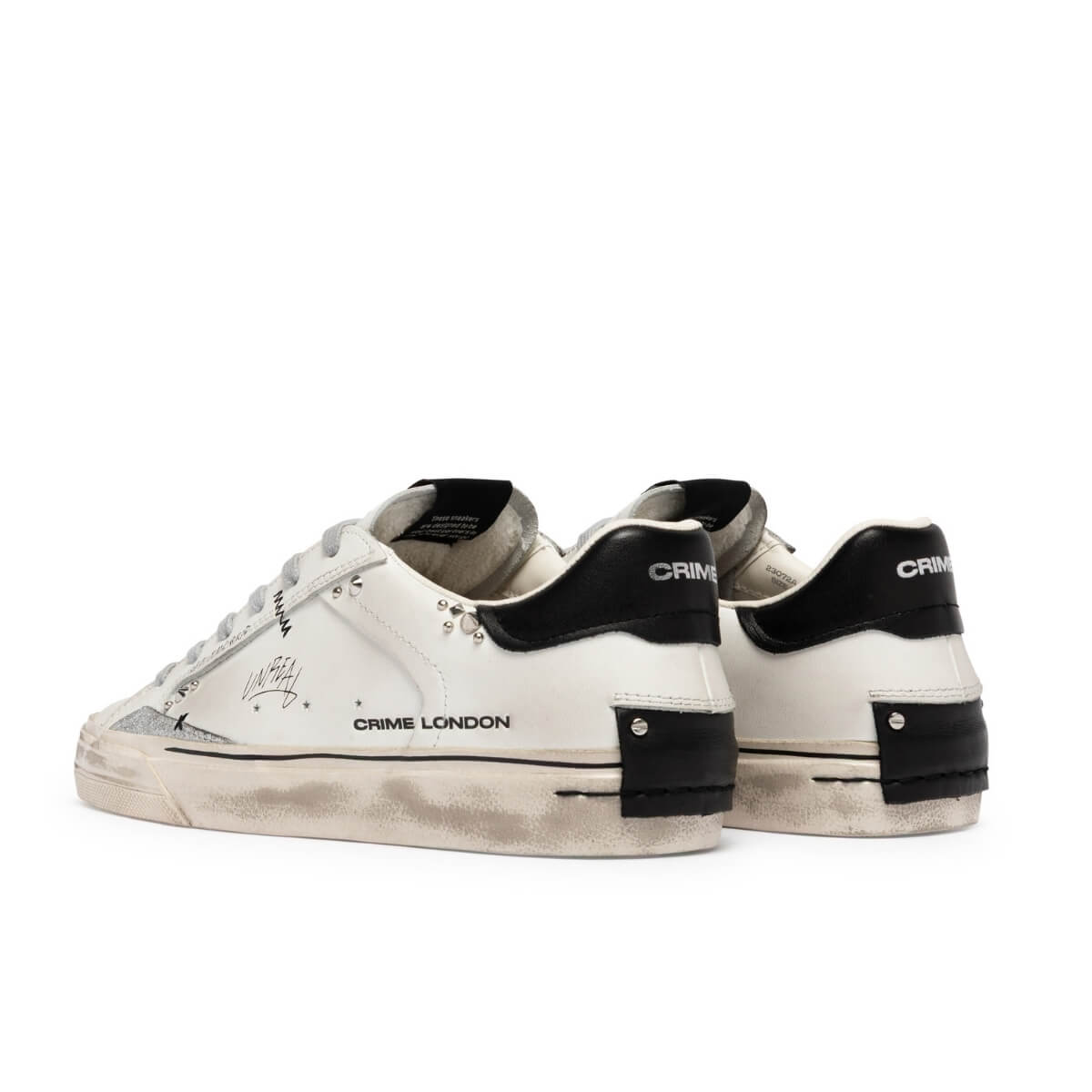 CRIME LONDON DECONSTRUCTED SNEAKERS 23072 10 BORCHIE