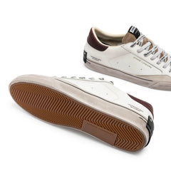 CRIME LONDON DISTRESSED 2.0 SNEAKERS 10051 10 BIANCO