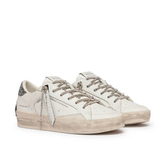 CRIME LONDON SK8 SNEAKERS 29111 10 BIANCO