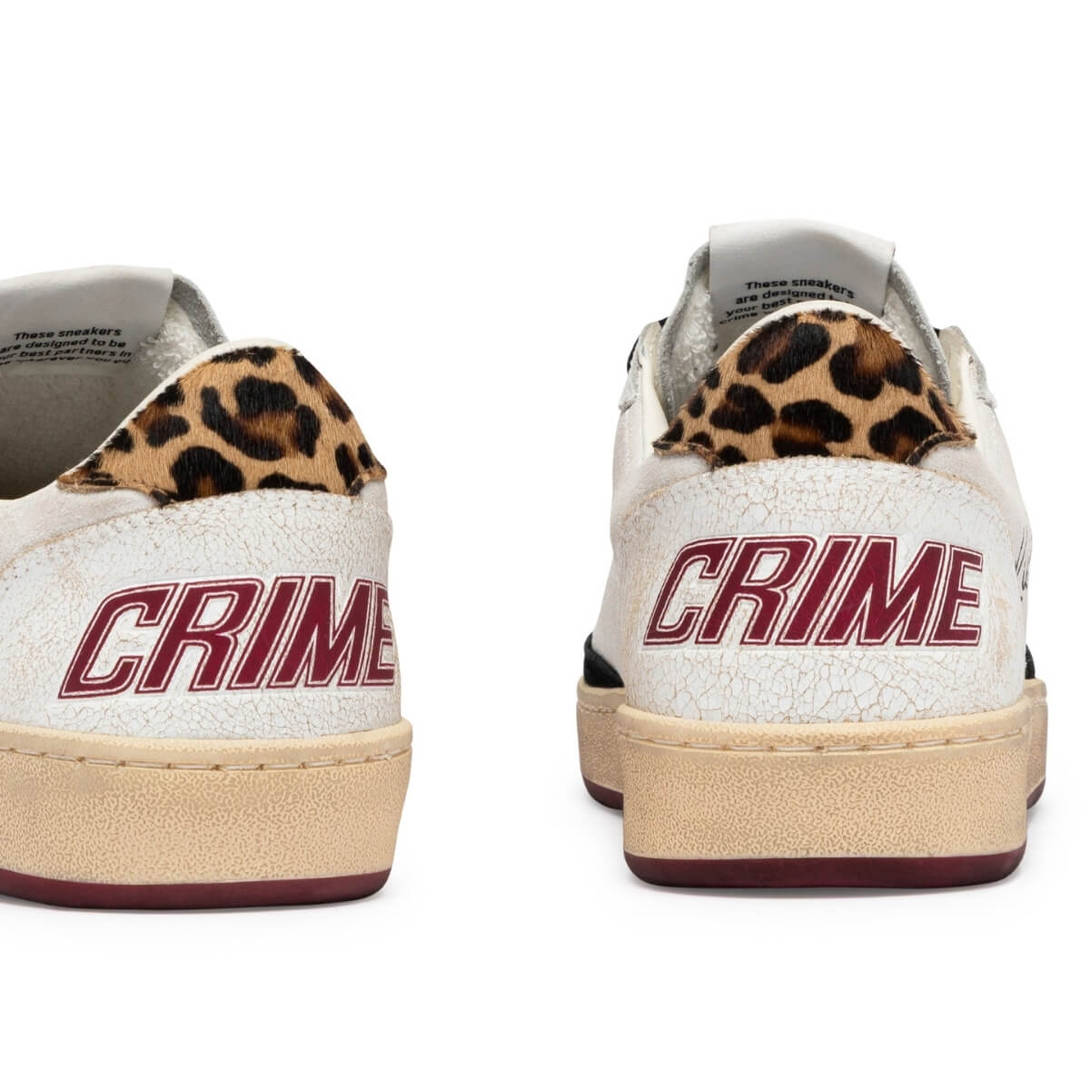 CRIME LONDON SNEAKERS 23206 10 BIANCO