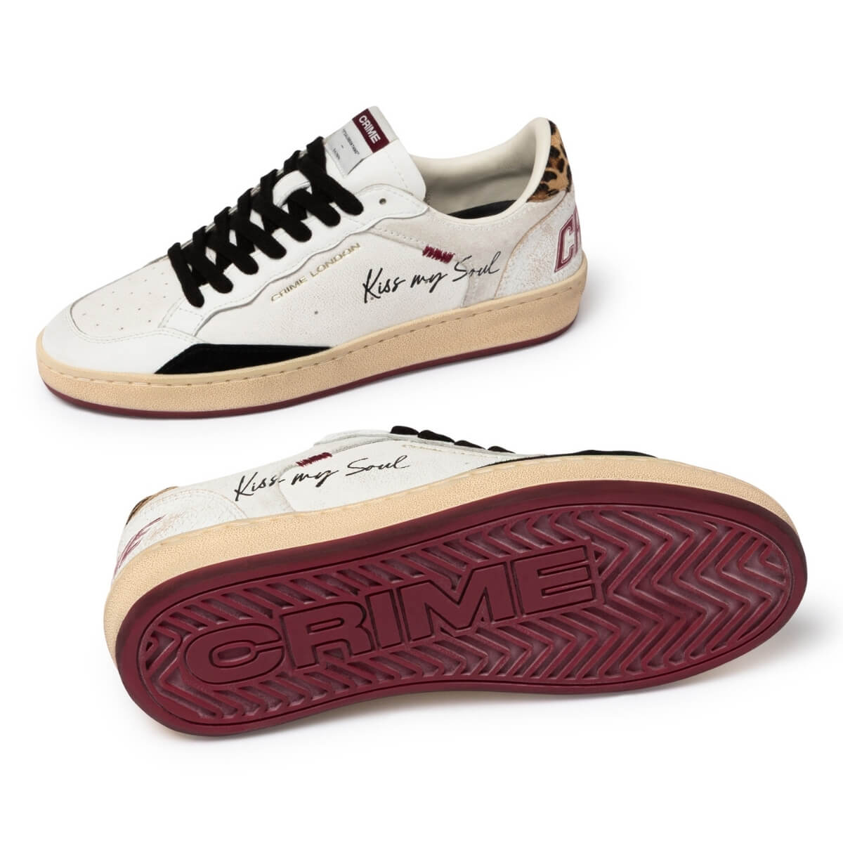 CRIME LONDON SNEAKERS 23206 10 BIANCO