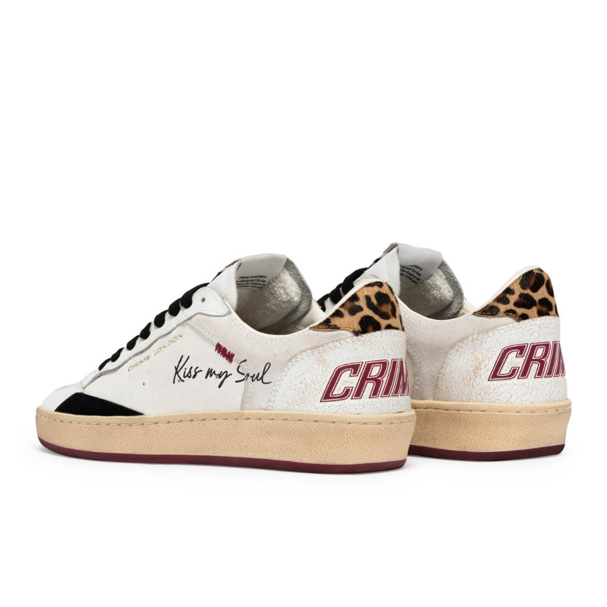 CRIME LONDON SNEAKERS 23206 10 BIANCO