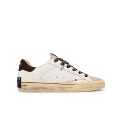 CRIME LONDON SNEAKERS DECONSTRUCTED 23071 10 BIANCO LEOPARD