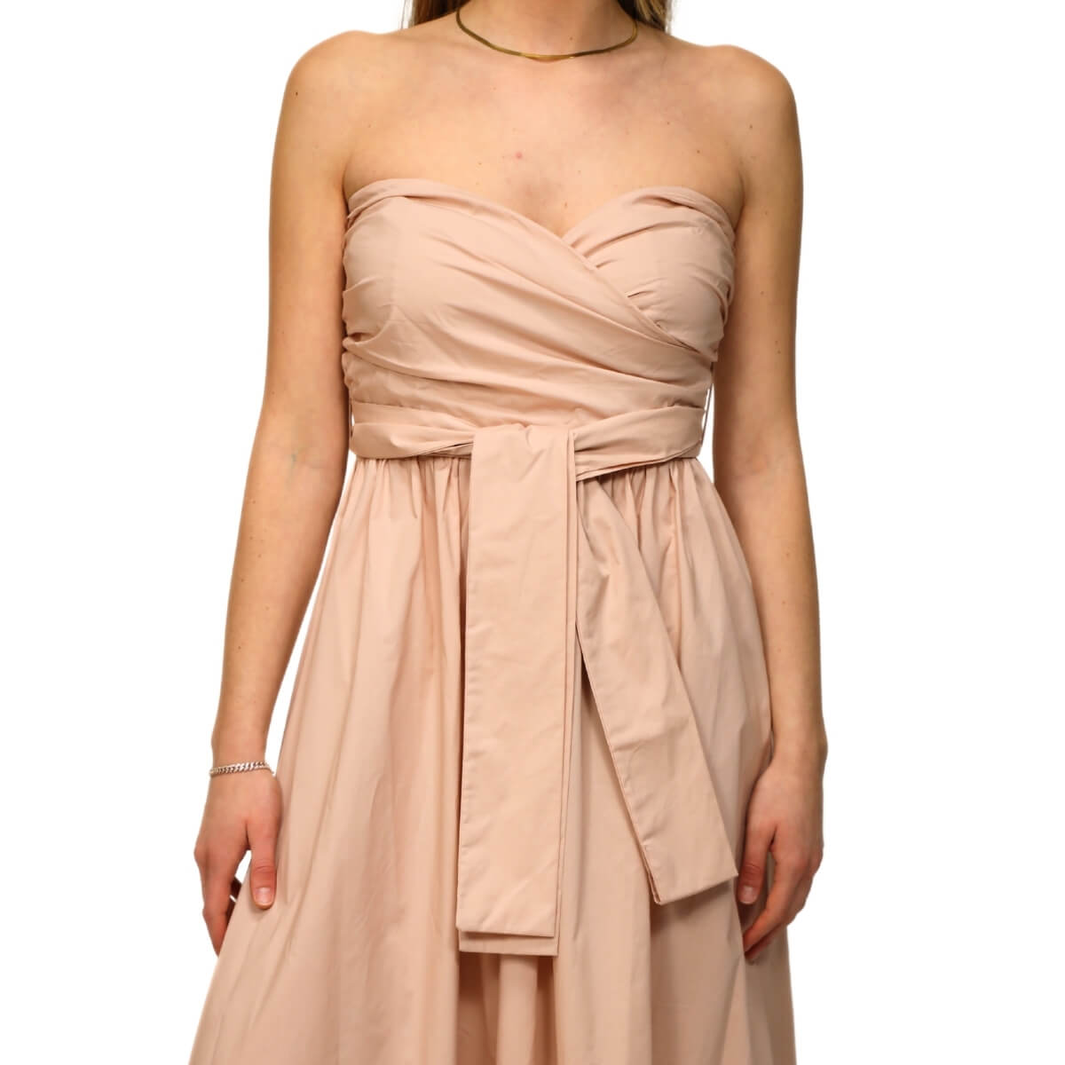 CROCHÉ ABITO LUNGO 902 ROSA
