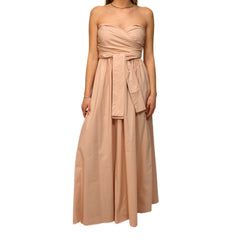 CROCHÉ ABITO LUNGO 902 ROSA