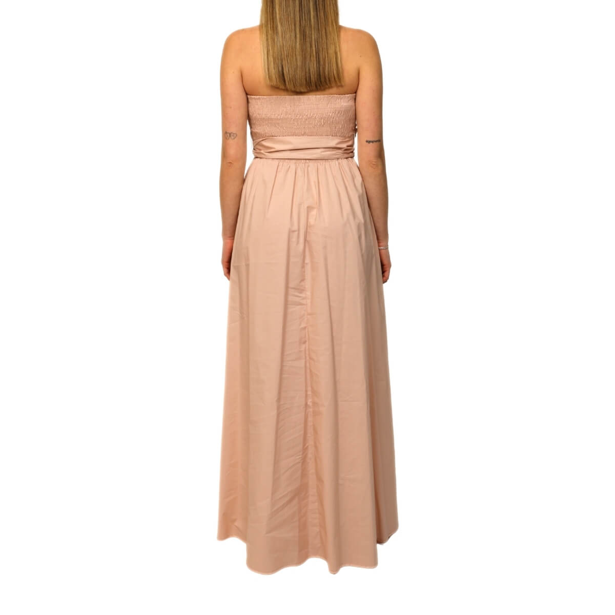 CROCHÉ ABITO LUNGO 902 ROSA