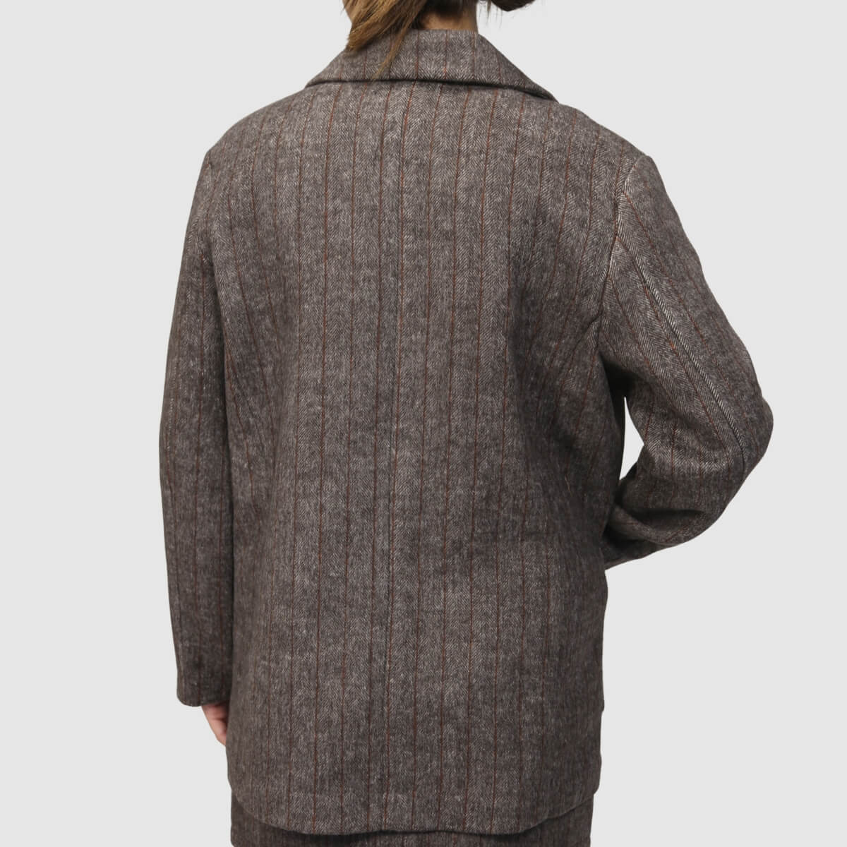 CROCHÈ GIACCA CR11625 MARRONE