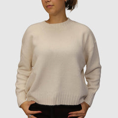 CROCHÈ MAGLIONE CR11441 PANNA