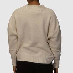 CROCHÈ MAGLIONE CR11441 PANNA