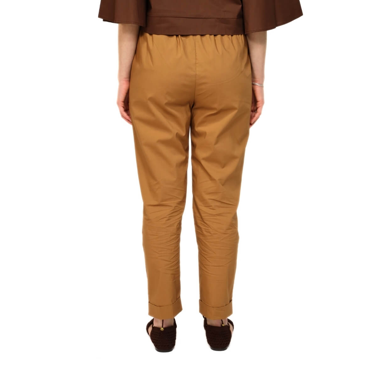 CROCHÉ PANTALONE SLIM 897 CAMMELLO