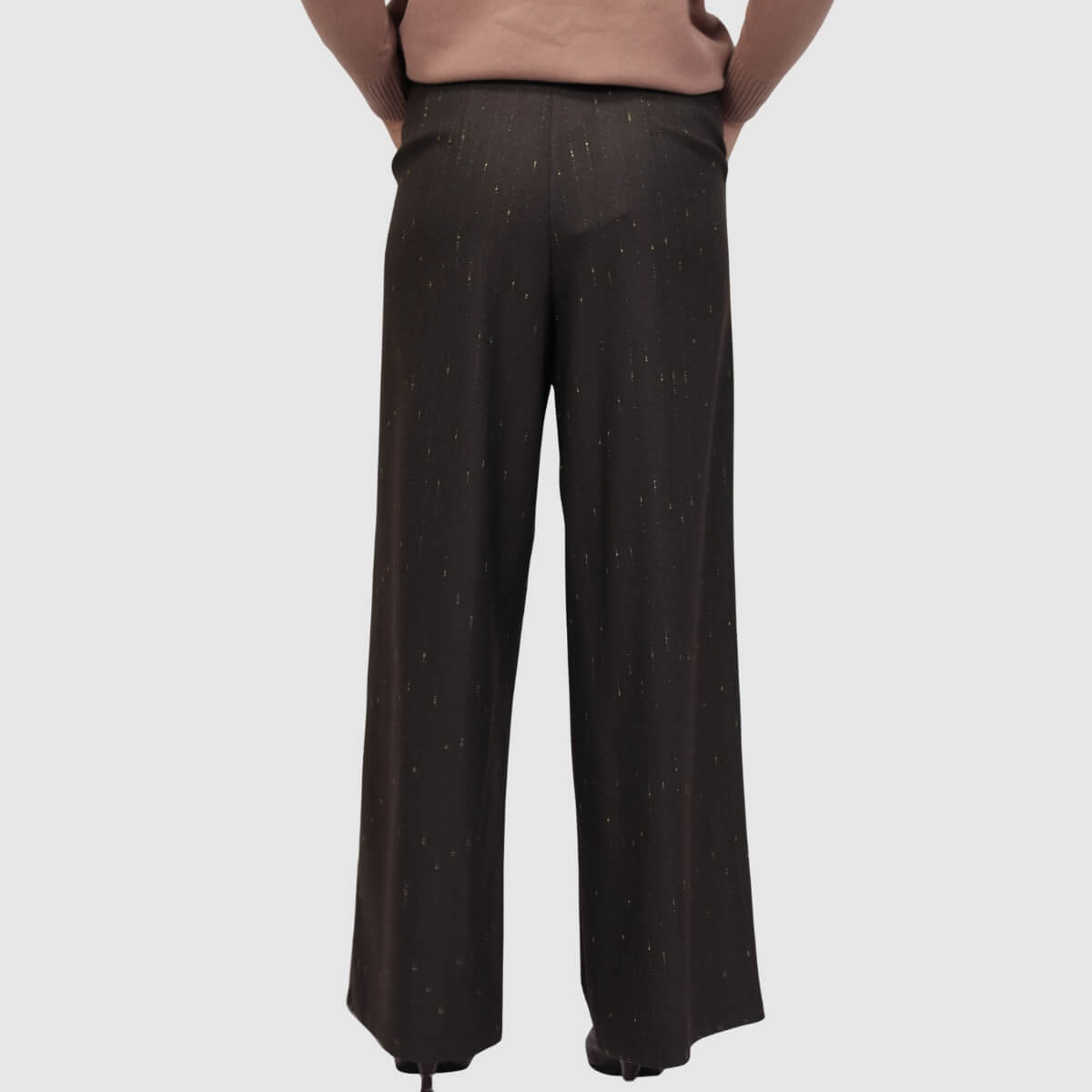 CROCHÈ PANTALONE CR11641 024 MARRONE