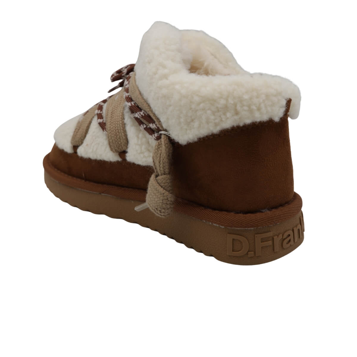 D.FRANKLIN BOOT DFSH426013 PELLICCIA CUOIO