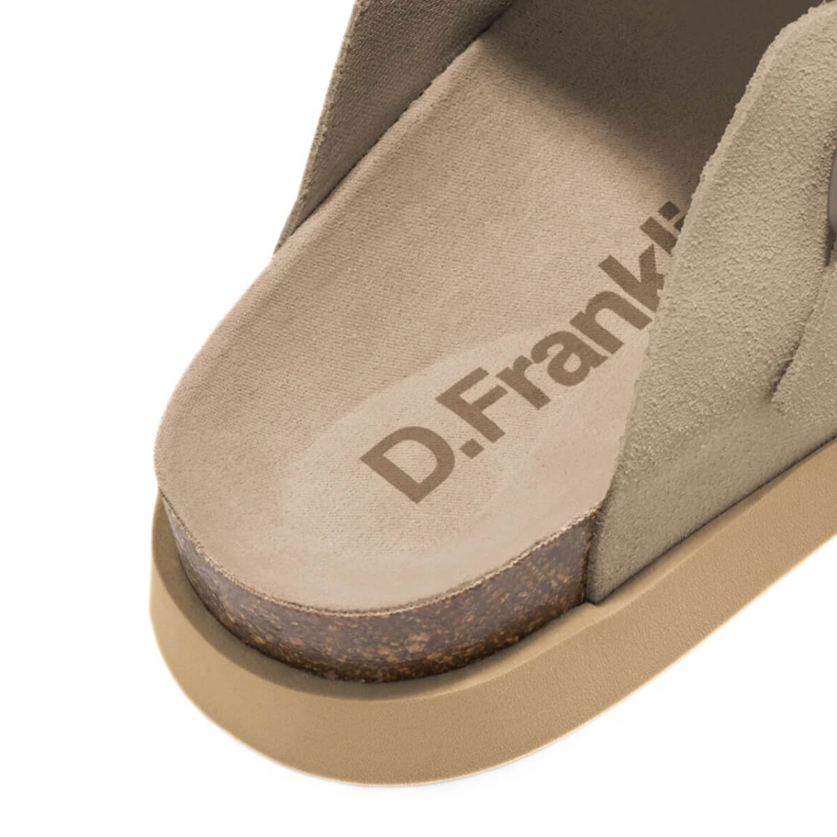 D.FRANKLIN CIABATTA BOSTON DFSH407002 TAUPE