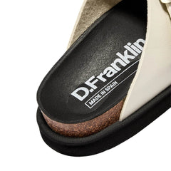 D.FRANKLIN CIABATTA DFSH407013 FIBBIE BEIGE