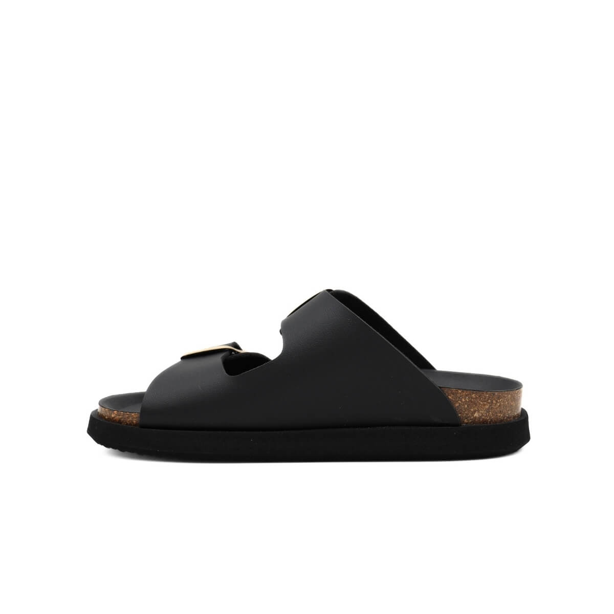 D.FRANKLIN CIABATTA DFSH407013 FIBBIE NERO