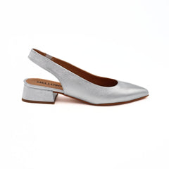 MELLUSO SLINGBACK D171 ARGENTO