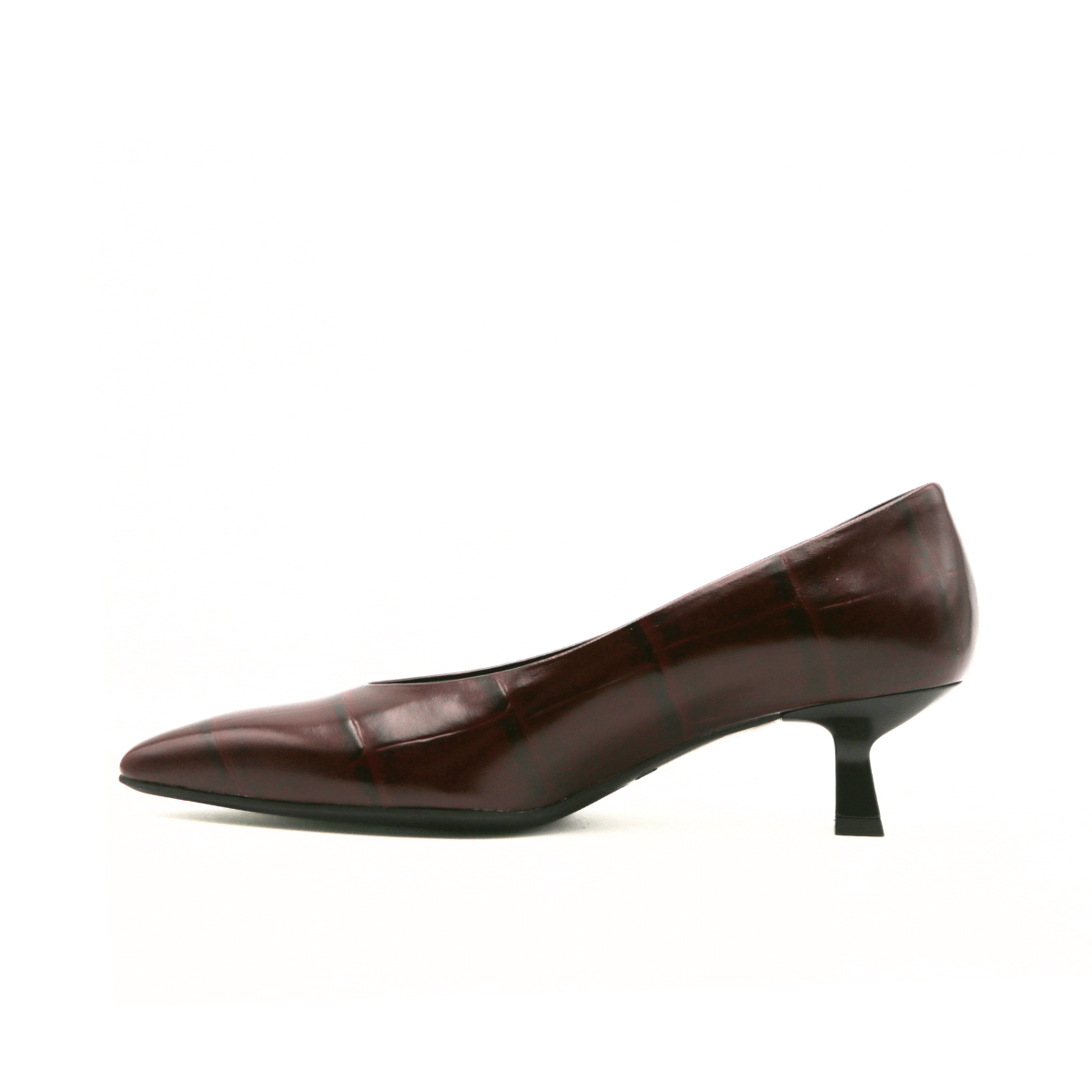 MELLUSO DÉCOLLETÉ COCCO D5201 BORDEAUX