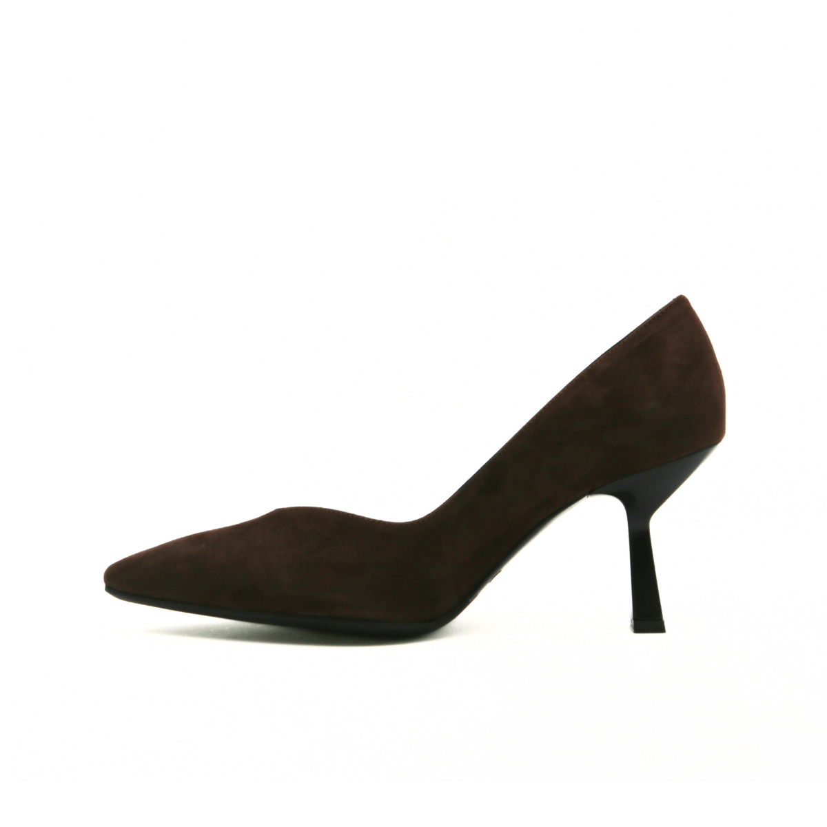 MELLUSO DÉCOLLETÉ CAMOSCIO D5203 MARRONE