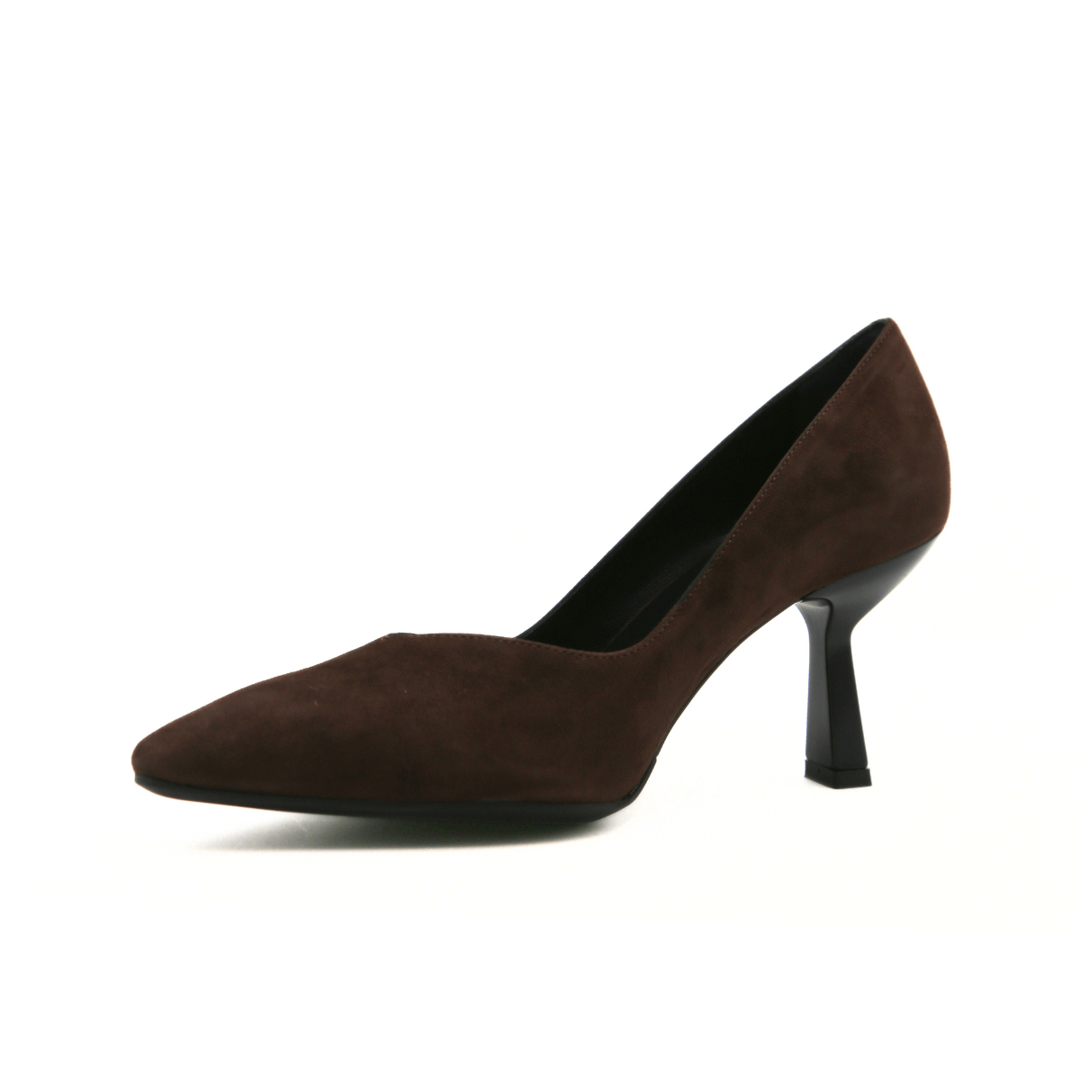 MELLUSO DÉCOLLETÉ CAMOSCIO D5203 MARRONE
