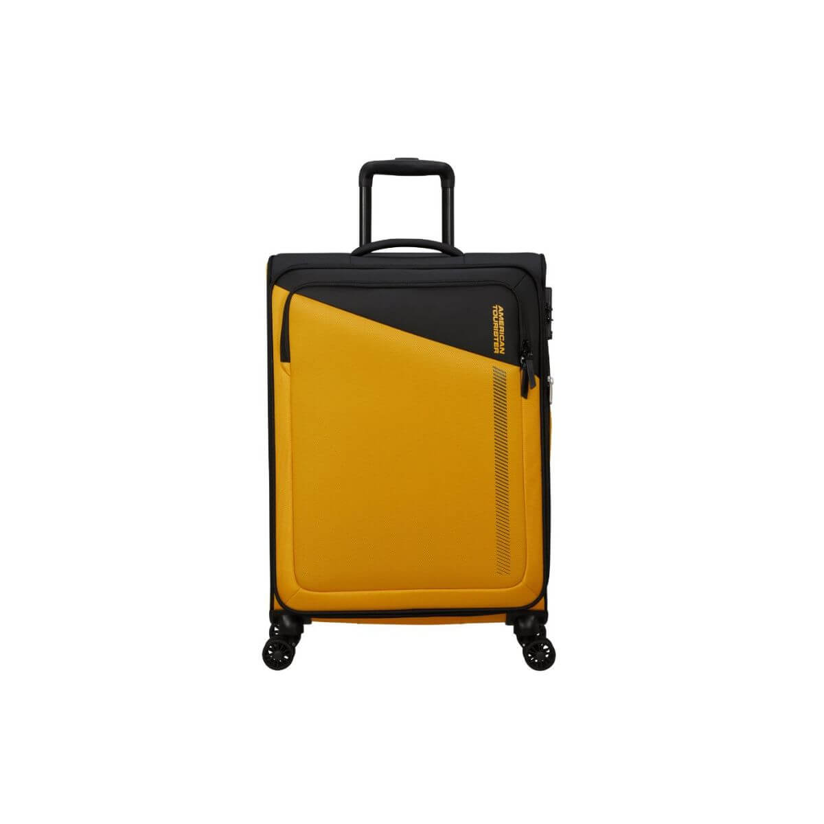 AMERICAN TOURISTER TROLLEY MEDIO MF7-002-49 DARING DASH BLACK YELLOW