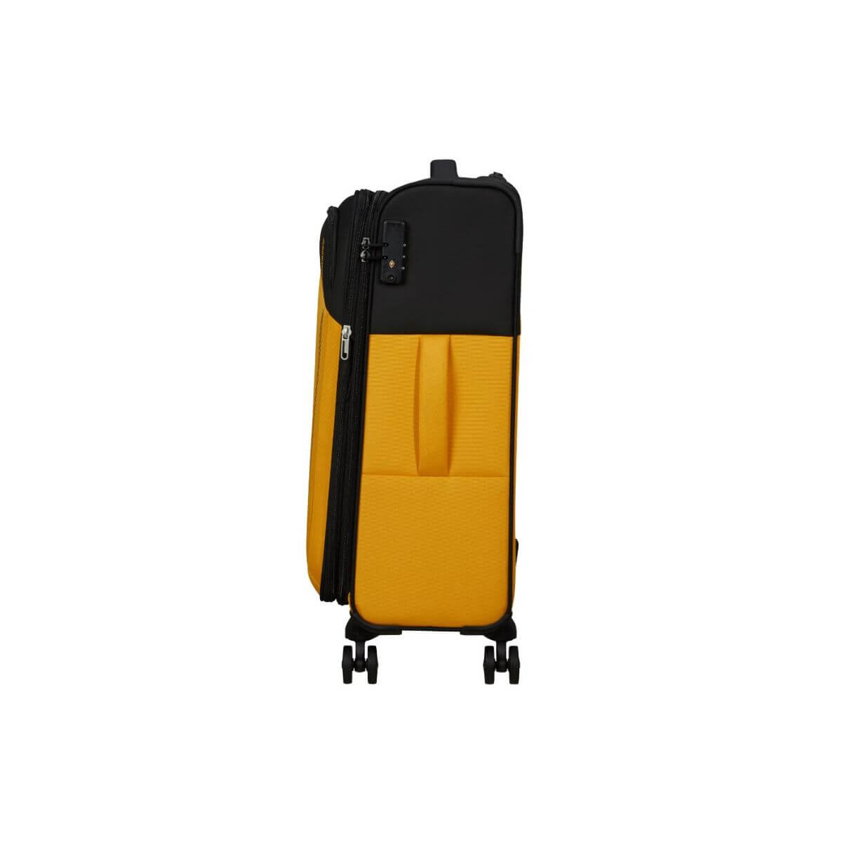 AMERICAN TOURISTER TROLLEY MEDIO MF7-002-49 DARING DASH BLACK YELLOW