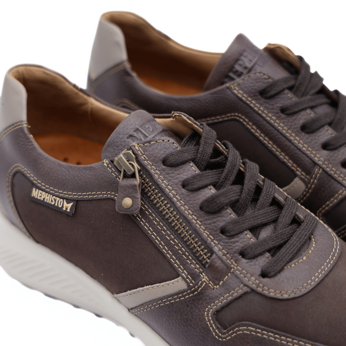 MEPHISTO SNEAKERS DINO 1551 MARRONE