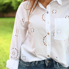 NOIR NOIR CAMICIA DS171 BIANCA