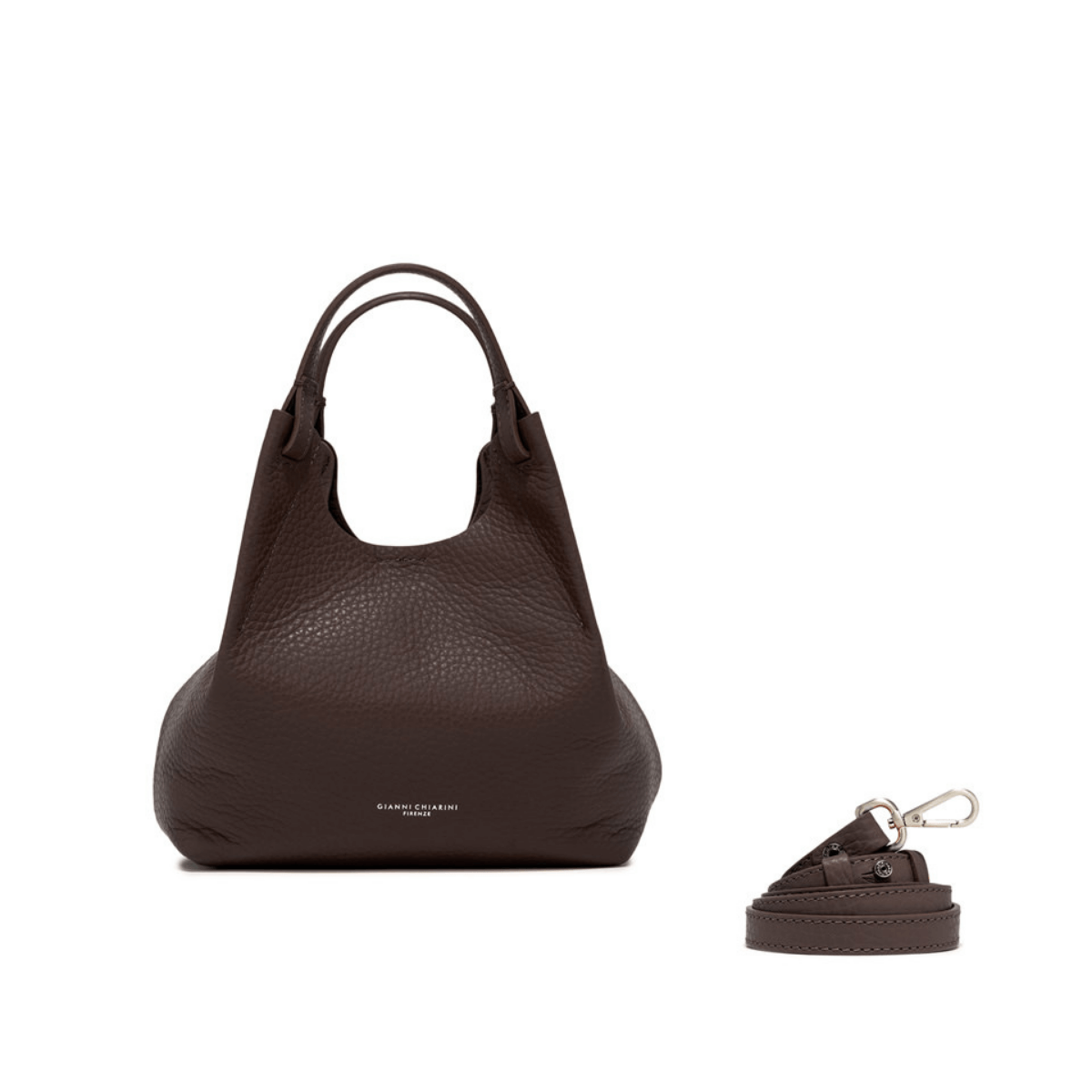 GIANNI CHIARINI BORSA DUA BS9719 ESPRESSO