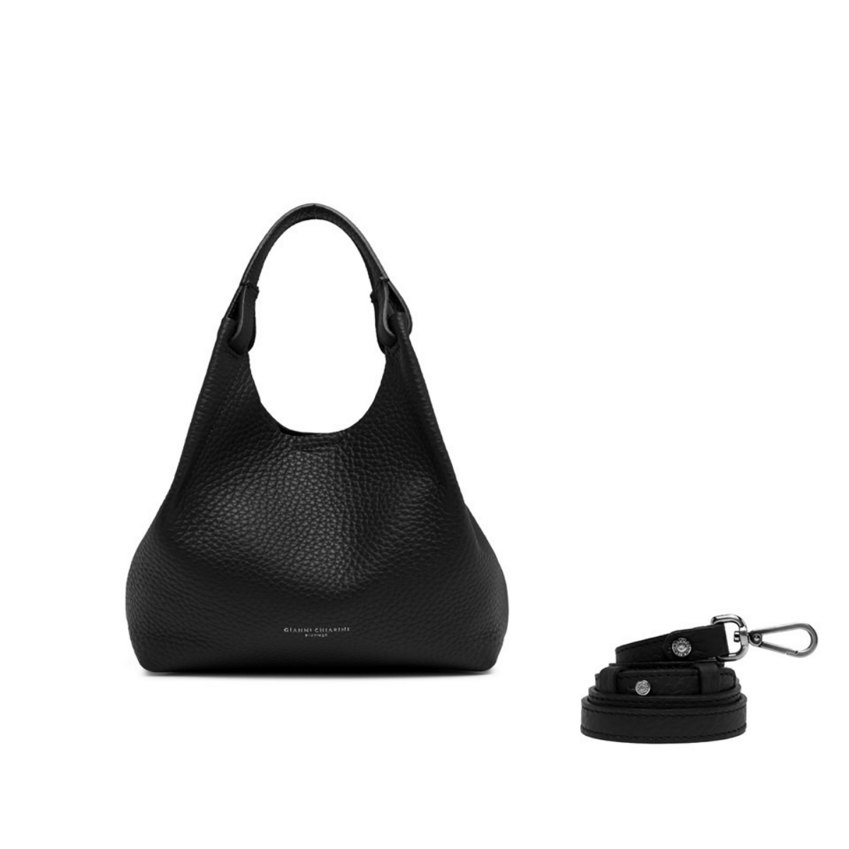 GIANNI CHIARINI BORSA DUA BS9719 NERO