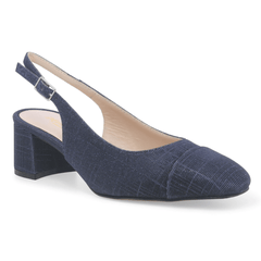 MELLUSO SLINGBACK E1301Z GALASSIA BLU