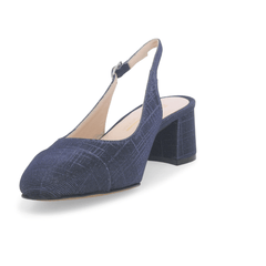 MELLUSO SLINGBACK E1301Z GALASSIA BLU