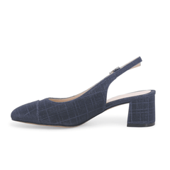 MELLUSO SLINGBACK E1301Z GALASSIA BLU