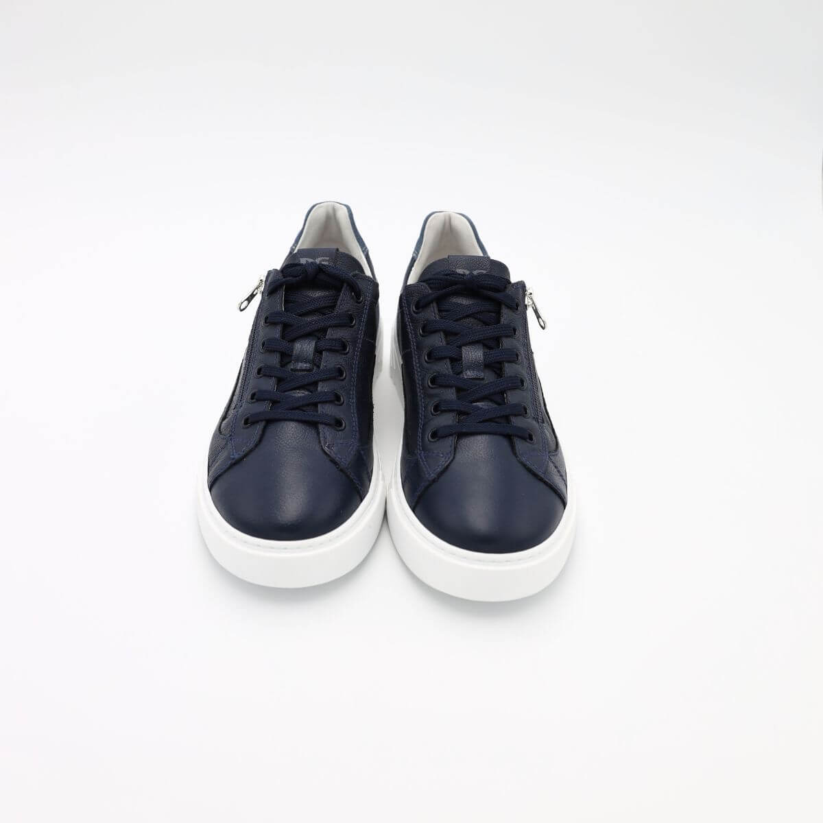 NERO GIARDINI SNEAKER E400241U 200 ZIP BLU