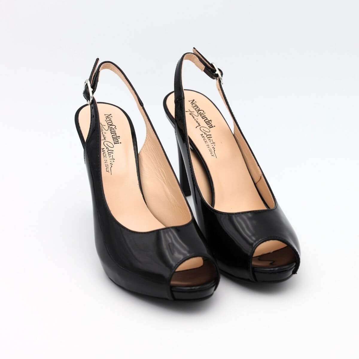 NERO GIARDINIA SLINGBACK E409390DE 100 NERO