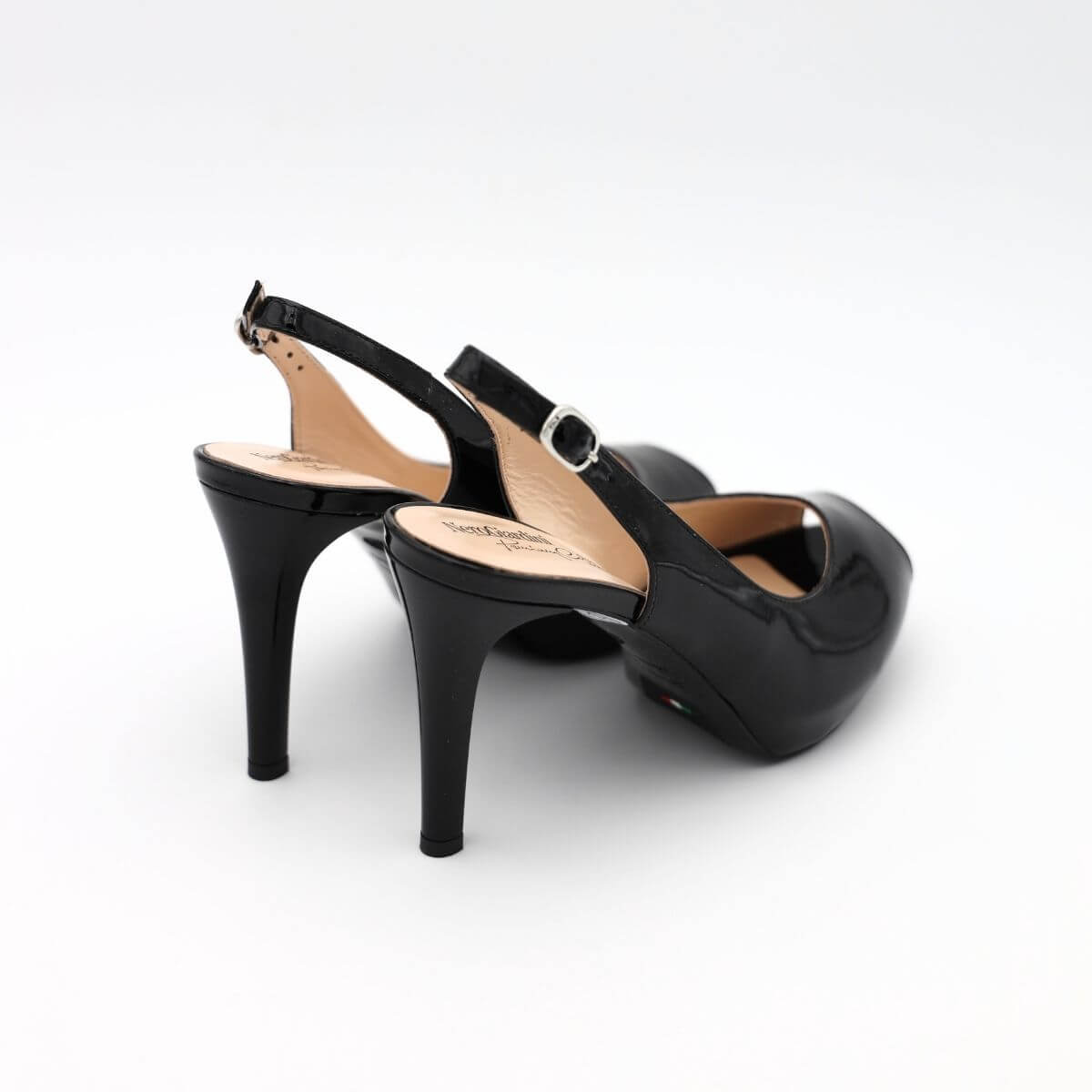 NERO GIARDINIA SLINGBACK E409390DE 100 NERO