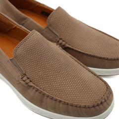Mocassino ECCO S Lite Moc beige in pelle nabuk