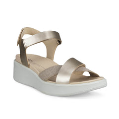 ECCO SANDALO ZEPPA 273323 01688 PLATINO