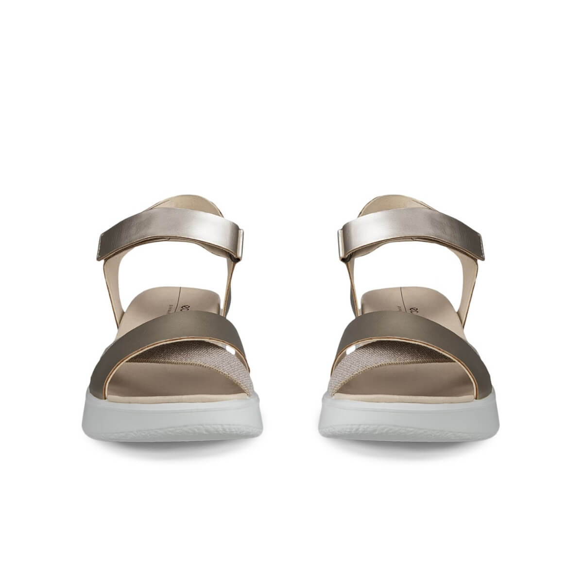 ECCO SANDALO ZEPPA 273323 01688 PLATINO