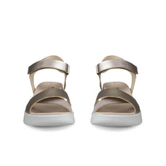 ECCO SANDALO ZEPPA 273323 01688 PLATINO