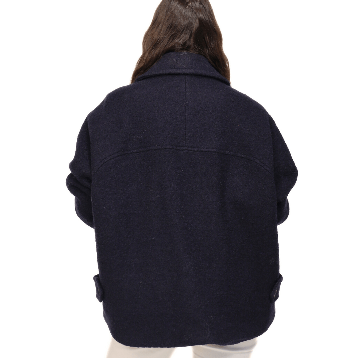 ELEH CAPPOTTO CORTO EFW250128 BLU